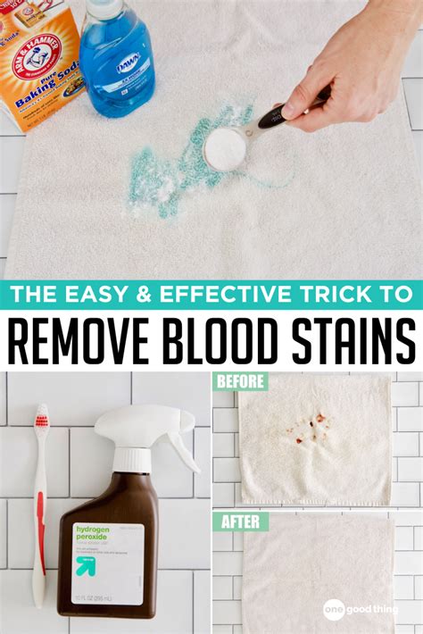 how to fake blood stain clothes|removing blood with hydrogen peroxide.